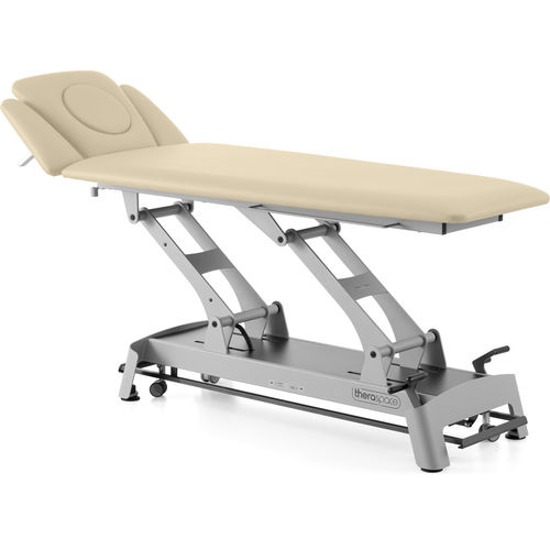 Mesa de massagem mecânico - Theraspace M-S4 - Meden-Inmed - com rodízios / com apoios de braços / articulada em 2 seções