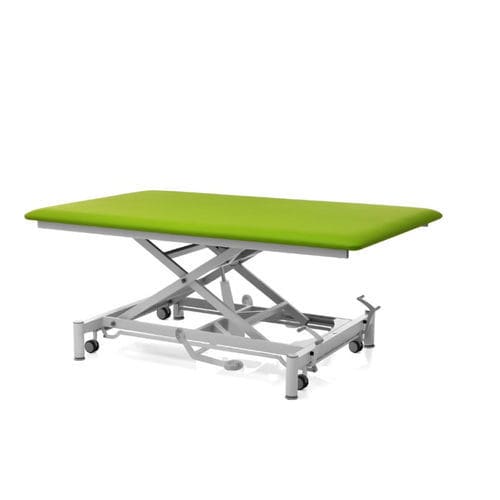 Mesa de Bobath elétrica - B-S1.F0-H - Meden-Inmed - hidráulica / com rodízios / com encosto regulável