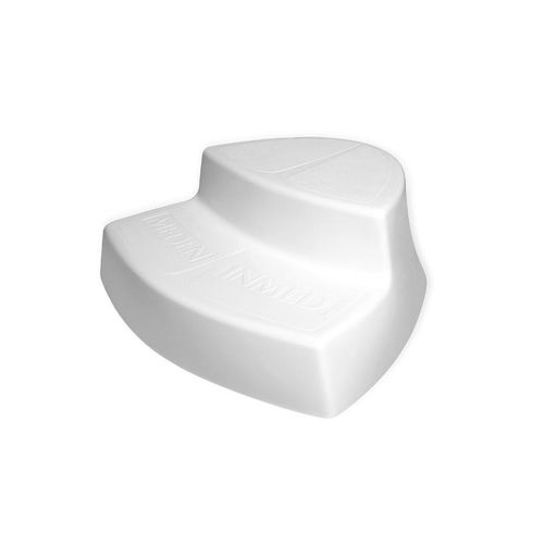 Escada auxiliar 2 degraus - OVAL  - Meden-Inmed - de banho