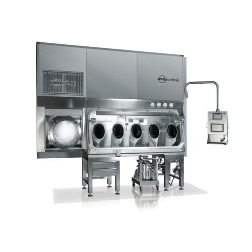 Isolador classe III - WIBO® - Weiss Technik - para a indústria farmacêutica / de piso / em aço inoxidável