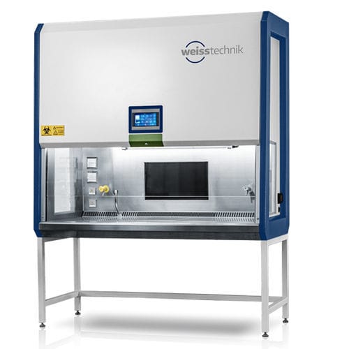 Cabine de segurança biológica classe II - KTB-NS series - Weiss Technik - para laboratório / asséptica / de piso