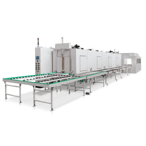 Transportador de corrente - Weiss Technik - para a indústria farmacêutica / de piso / horizontal