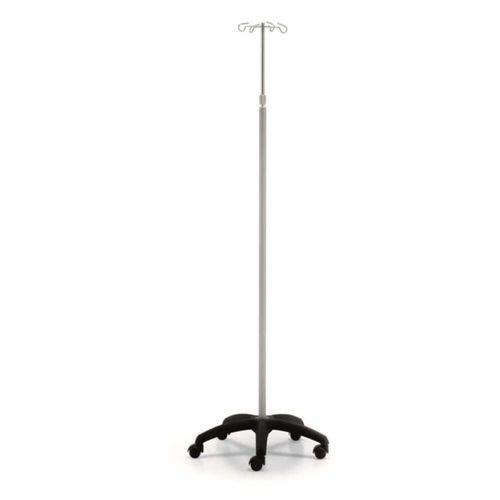Suporte para soro com rodízios - AM301 - Mis Medical - 4 ganchos / em inox