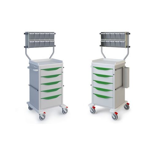 Carrinho hospitalar - CF401 - Mis Medical - para hospital / de anestesia / para uso geral