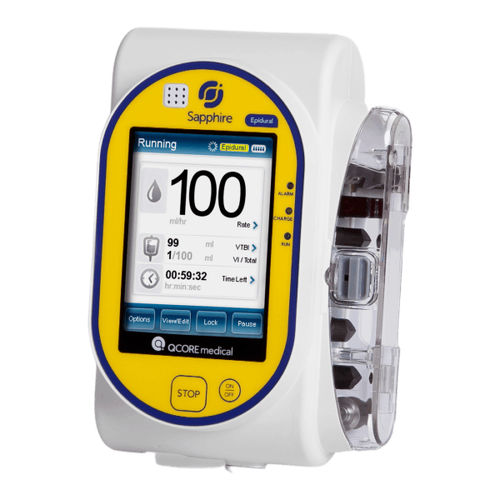 Bomba de infusão PCEA - Sapphire™  - Q-Core - ambulatorial / volumétrica / de 1 via