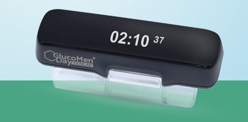 Caneta lancetadora de insulina - GLUCOMEN® DAY PENCAP - Menarini Diagnostics - para diabetes / para pacientes humanos