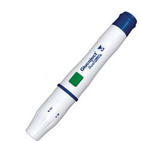 Lancetador de insulina - Glucoject® Dual PLUS  - Menarini Diagnostics - reutilizável