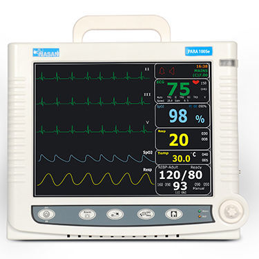 Monitor multiparamétrico portátil - PARA 1005e - Nasan Medical Electronics - de ECG / RESP / TEMP