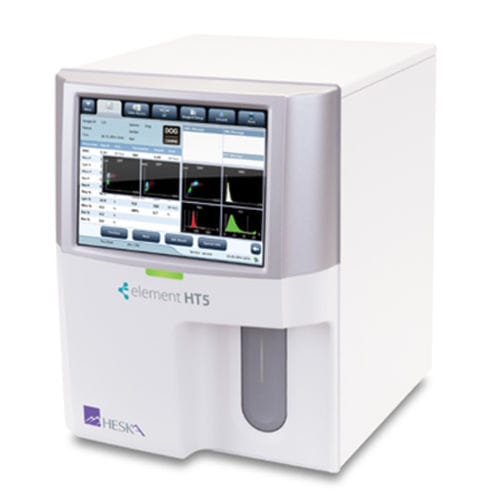 Analisador hematológico veterinário - Element HT5 - Scil Animal Care - automático / de bancada / 20 parâmetros
