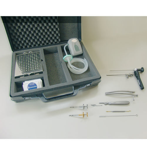 Kit de instrumentos veterinários para teloscopia - SET-ZIZ-3 - Dr. Fritz - para bovinos