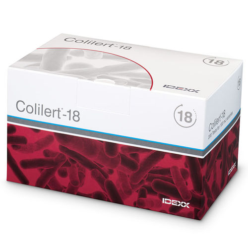 Teste rápido para análise de água - Colilert-18 - Idexx Laboratories - de Escherichia coli / de coliformes / para água