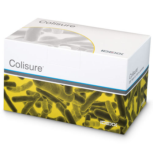 Teste rápido para análise de água - Colisure - Idexx Laboratories - de Escherichia coli / de coliformes / para água