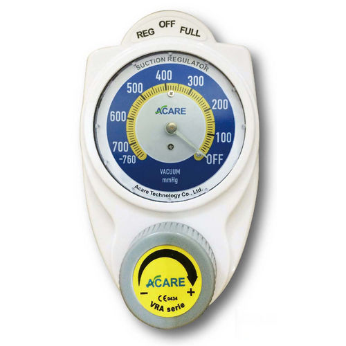Regulador de vácuo para tomadas de rede - VRA series - Acare - contínuo / cirúrgico