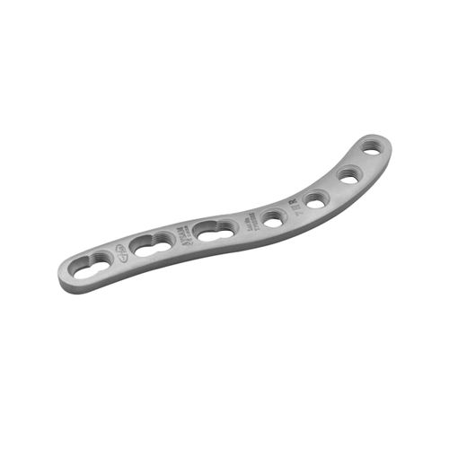 Placa de compressão óssea para clavícula - A10 series - Aysam Orthopaedics - bloqueada / metálica