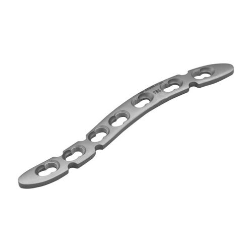 Placa de compressão óssea para clavícula - A153 series - Aysam Orthopaedics - bloqueada / metálica
