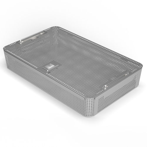 Cesto de esterilização para instrumentos - AS390.03 - Aysam Orthopaedics - perfurado / aramado