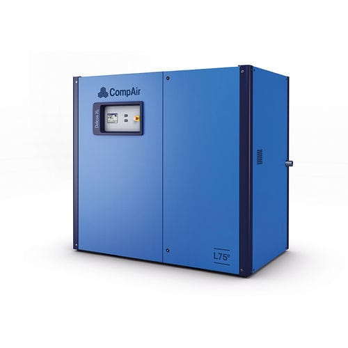 Sistema de compressão hospitalar - L75 series - CompAir - de parafuso / para 1 consultório / lubrificado