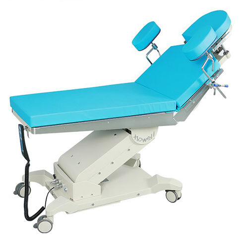 Mesa cirúrgica de ORL - 607D - Harbin Howell Medical - hidráulica / com sistema de elevação / móvel