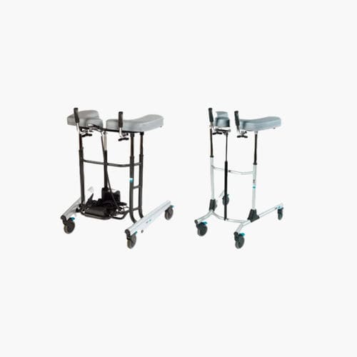 Andador com rodas de 4 rodas - Bure - TR Equipment - para pessoas obesas / com verticalização