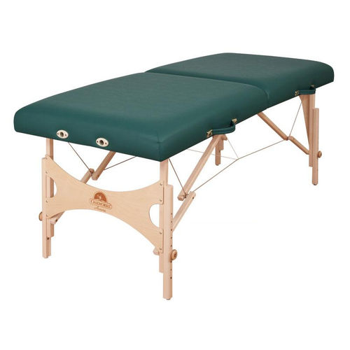 Mesa de massagem mecânico - Aurora™  - Oakworks Massage - portátil / com encosto regulável / articulada em 2 seções