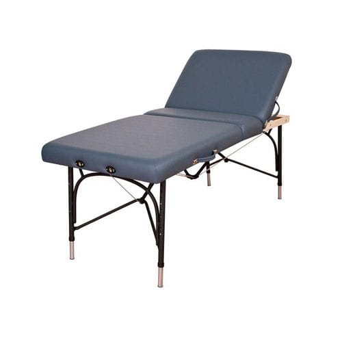 Mesa de massagem mecânico - Alliance™  - Oakworks Massage - portátil / com encosto regulável / articulada em 3 seções