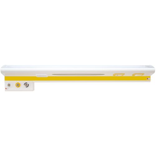Régua de gases medicinais de parede - Jib Gas - Sostel - horizontal / para serviço de cuidados intensivos / para quarto de paciente