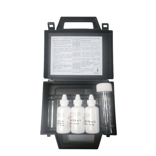Kit de teste de dureza da água - 1KT001  - AQUALABO - TH / para água