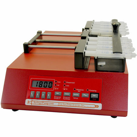 Bomba de seringa multivias - NE-1800 - New Era Pump Systems - programável