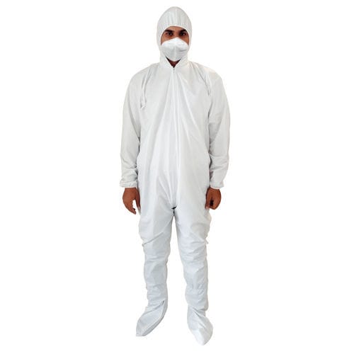 Macacão de proteção unissexo - 9000 - Goflor® - em poliuretano / respirável / lavável