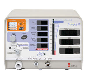 Ventilador para anestesia - Compos X  - Metran Co., Ltd. - veterinário / eletropneumático / com PEEP regulável