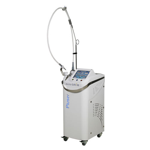 Laser odontológico - PLUSER - Doctor Smile - para cirurgia de tecidos moles / Er:YAG / com carrinho