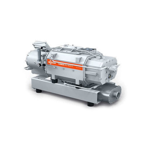 Bomba de vácuo hospitalar - COBRA NS 0 series - Busch Vacuum Solutions - de parafuso / sem óleo / lubrificada