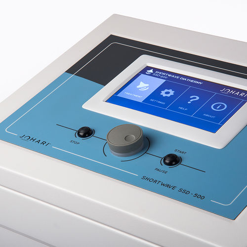 Aparelho de diatermia por ondas curtas - SWD 500 SS - Johari Digital Healthcare - com carrinho / de 2 canais