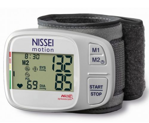 Medidor digital de pressão arterial automático - NISSEI MOTION - CA-MI - de punho