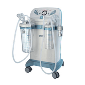 Aspirador cirúrgico elétrico - HOSPIVAC 400 - CA-MI - com rodízios