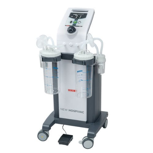 Aspirador cirúrgico com bateria - HOSPIVAC RESTYLED - CA-MI - para cirurgia odontológica / para neurocirurgia / para cirurgia ginecológica