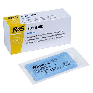 Fio de sutura não absorvível - SuturSilk - R&S - para cirurgia oral / 4-0 / 3-0