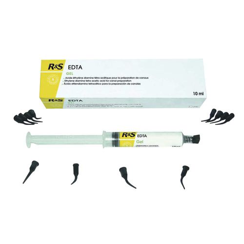 Material dentário endodôntico - EDTA - R&S - de gel