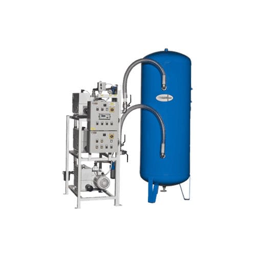 Bomba de vácuo hospitalar - MEDEVICE 3×102 PBO - Bgs General Srl - manual / de palhetas / lubrificada