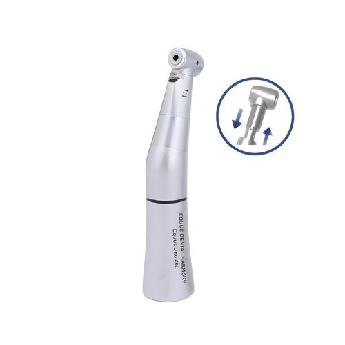 Contra-ângulo de odontologia veterinária - Uno 40L - Equus Dental - pneumático / direto / desmontável