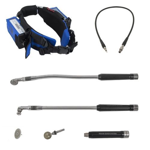 Micromotor para equídeos - Quick Plus set - Equus Dental - de odontologia veterinária / elétrico / set completo
