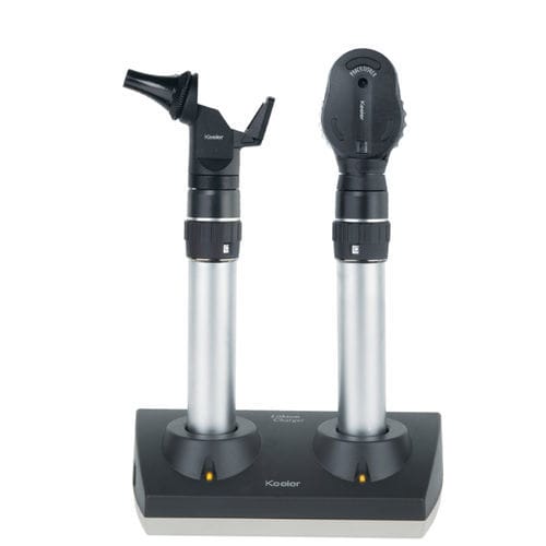 Kit médico de diagnóstico - 1729-P-1028 - Keeler - com otoscópio / com oftalmoscópio