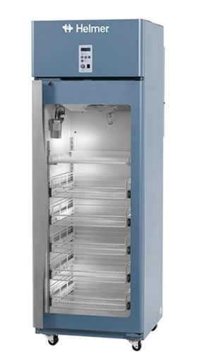 Refrigerador para farmácia - Horizon Series™ - Helmer Scientific - vertical / com rodízios / com 1 porta