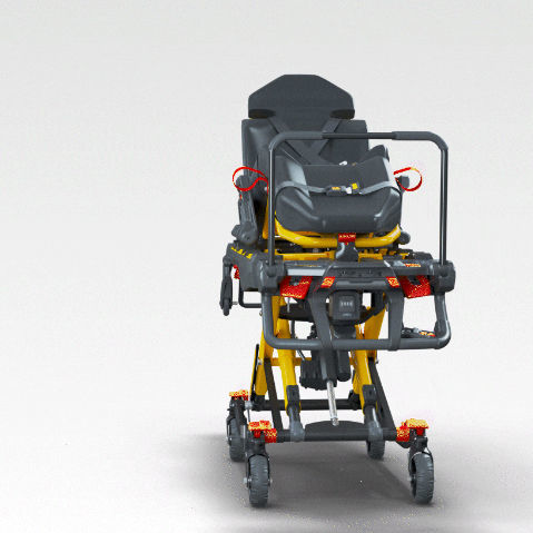 Carro-maca de transporte - Power-PRO™ 2 - Stryker Emergency Care - para ambulâncias / eletro-hidráulico / com altura regulável