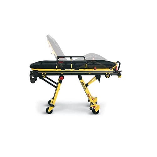 Carro-maca para ambulâncias - M-1® - Stryker Emergency Care - manual / com altura regulável / com encosto regulável