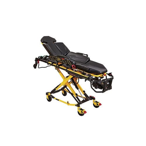 Carro-maca para ambulâncias - Power-PRO™ XT - Stryker Emergency Care - eletro-hidráulico / com altura regulável / de 3 seções