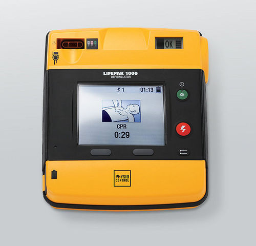 Desfibrilador externo automático - LIFEPAK® 1000 - Stryker Emergency Care - com monitor ECG