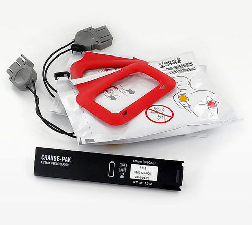 Eletrodo para desfibrilador - 11101-000021 - Stryker Emergency Care - descartável