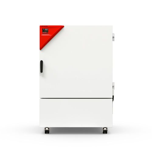 Incubadora de laboratório com rodízios - KB 260 - BINDER GmbH - em aço inoxidável / com 1 porta / de resfriamento
