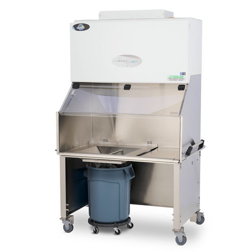 Cabine de segurança biológica classe I - AllerGard™ - NuAire Laboratory Equipment - para jaulas de animais / móvel / com luz LED